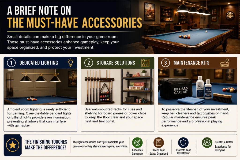 how to organize game room