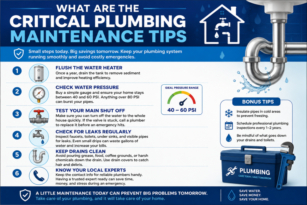 plumbing maintenance tips